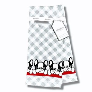 2pk Kitchen Towel Set ◈ Frenchie/Boston Terrier